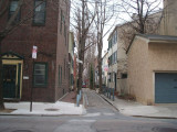 Tiny little streets in Philly