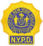 NYPD Detective badge patch