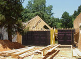 House - 51 - Rafters going up over garage area.