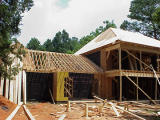 House - 57 - Last Rafters in place - most of 2nd story decked