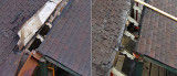 Roofs - before and after