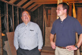 Mike and Will check out the second floor