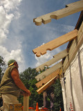 New and old beams, and notched old beams