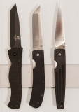 Benchmade 975BT, 700, 650.