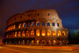 Colosseum night shot street level