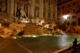 Trevi fountain night 3