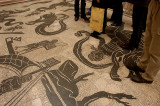 Vatican Museum floor mosaic