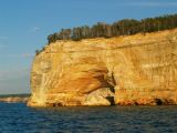 Grand Portal (showing the collapse) - Pictured Rocks National Lakeshore