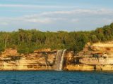 Spray Falls - Pictured Rocks National Lakeshore