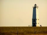 Lighthouse at Frankfort, Michigan