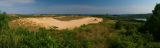 The dunes, Lake Michigan and Glenn Lake - Sleeping Bear Dunes National Lakeshore