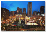 Union Square, view from 8th floor at Macys