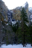 Bridalveil Fall and Leaning Tower