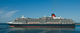 Cunards Queen Victoria at Cherbourg