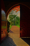 Knightshayes Stable Door - HDR