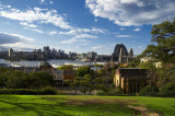 View over Walsh Bay and Sydney Harbour Bridge