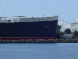 Queen Mary ocean <br> Long Beach harbor