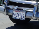 1950 Chevrolet 2 door<br>license plate 5FXK114