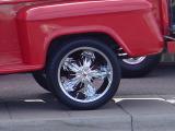 1957 Chevy pickup wheel