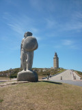 Estatua y Torre de Hrcules