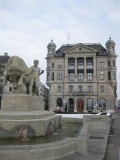 Zurich. Bürkliplatz