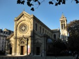 Boulevard du Montparnasse. Igelsia de Notre-Dame-des-Champs