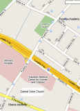 Map of the area (c) Google