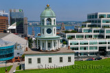 Halifax Historic Old Town Clock and Harbour Nova Scotia Canada