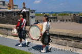 78th Highland drummers marching at the Citadel in Halifax Nova Scotia