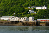 Small fishing village of Victoria Beach at Digby Gut on the Bay of Fundy Annapolis Basin Nova Scotia