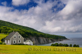 Small village of Capstick at the north tip of Cape Breton Island Nova Scotia