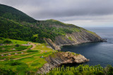 Meat Cove campgrounds at the north tip of Cape Breton Island Nova Scotia