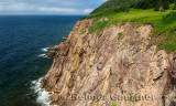 Steep cliffs at Veterans Monument Cabot Trail Cape Breton Highlands National Park