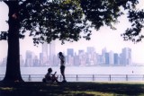 Manhattan seen from Liberty Island, 1999