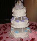 adorable wedding cake