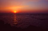 Sunset at TIFR beach