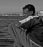 Faces of Egypt:  Feluccas Boat Helper.