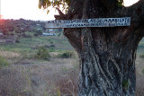 Sign on Mount Bengo