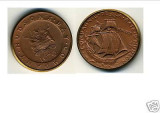 NONSUCH sail boat medallion - HBC -1970
