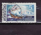 NONSUCH sail boat small wave stamp - 1968