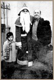 GREATFATHER AND ME AND SANTA CLAUS in 1957