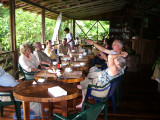 Dining Area, Selva Bananito, 10/29/2008