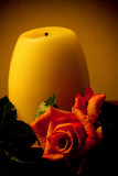 Candle and Rose 2