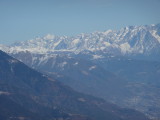 vista verso il monte Adamello