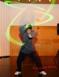 Neon Flashdancer at SFMOMA