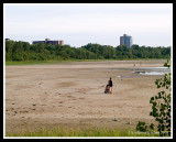 Walking On The  River