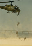 Soldiers Roping out of Helicopter display.jpg