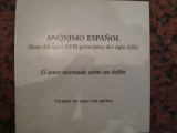El amor recostado sobre un delfn