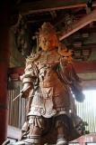Giant wood statue, Nara, Japan