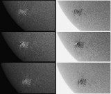 Solar Eruption AR 1121 7 November 2010